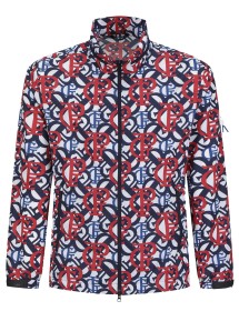 남성 모노그램 히든 후드 점퍼